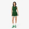 Lacoste Women's Ultra Dry Tennis Heritage Dress - 34 In Green
