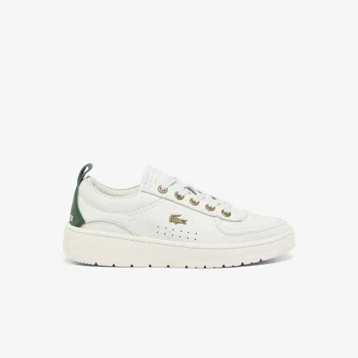 Lacoste Women's Umpire Leather Sneakers - 6 In White