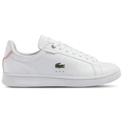 Lacoste Carnaby Pro Leather Sneakers In Multi/open White