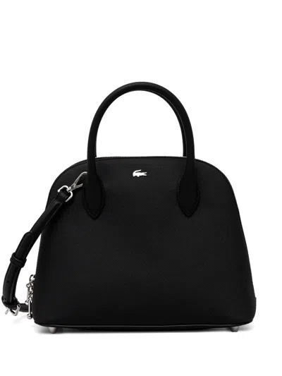Lacoste X Bugatti Daily City Tote Bag In Black