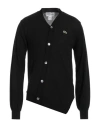 Lacoste X Comme Des Garçons Shirt Man Sweater Black Size Xl Wool