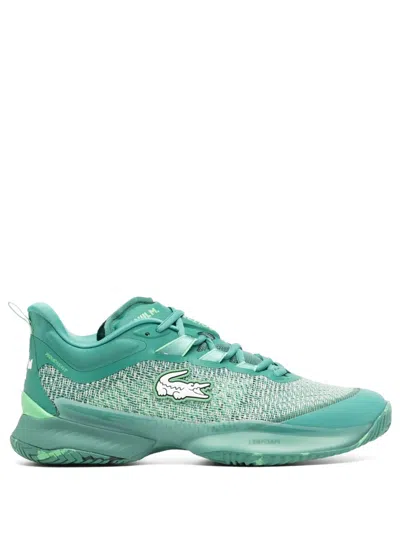 Lacoste X Daniil Medvedev Ag-lt23 Ultra Tennis Shoes In Green