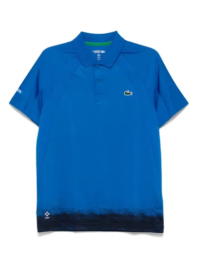 Lacoste X Daniil Medvedev Polo Shirt In 蓝色