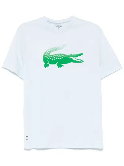 Lacoste X Daniil Medvedev T-shirt In Blue