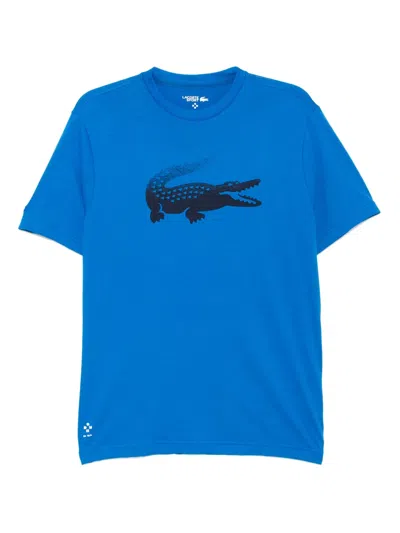 Lacoste X Daniil Medvedev T-shirt In Blue