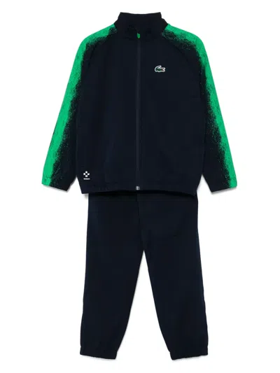 Lacoste Kids' X Daniil Medvedev Tracksuit In Blue