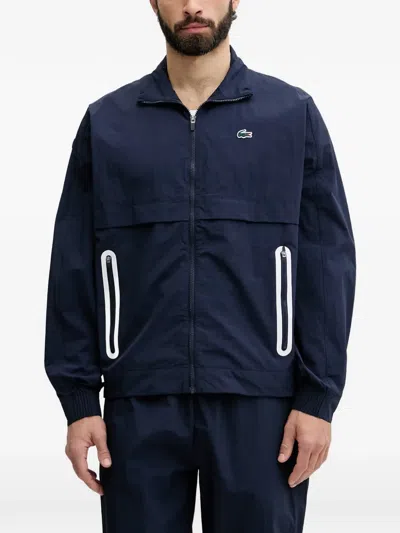 Lacoste X Novak Djokovic Jacket And Track Pants Set In Blue
