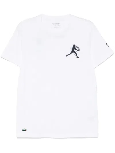 Lacoste X Novak Djokovic Pack T-shirt In White