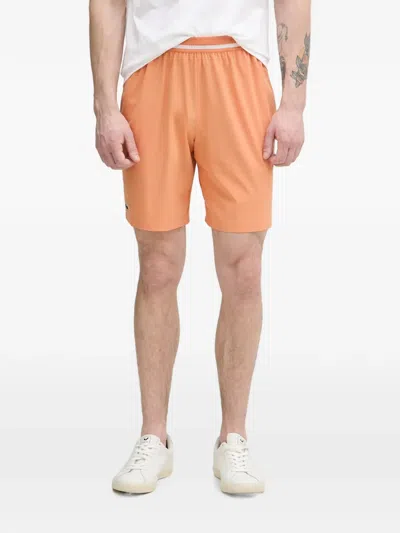 Lacoste X Novak Djokovic Shorts In Orange