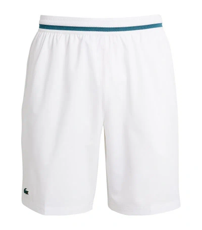 Lacoste X Novak Djokovic Sportsuit Shorts In White