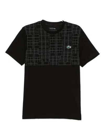 Lacoste X Novak Djokovic T-shirt In Black