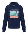 Lacoste X Roland Garros Graphic-print Hoodie