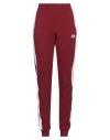 Lacoste X Sporty & Rich Woman Pants Burgundy Size 10 Cotton, Polyamide, Elastane In Red