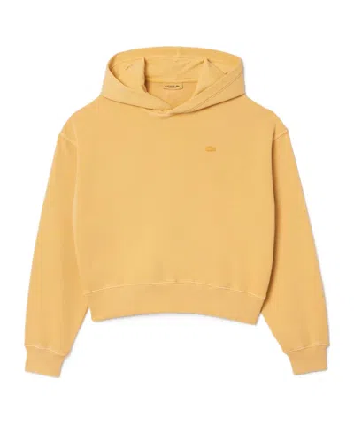 Lacoste Youthful And Energetic Sweatshirt In Orange