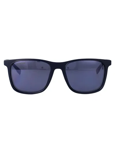 Lacoste Rectangular Sunglasses L882 S 424 In Black