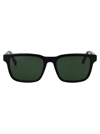 Lacoste Rectangular Sunglasses L997 S 1 In Black