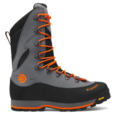 Pre-owned Lacrosse 533751 Men's Ursa Ls 10" Gunmetal 400g Waterproof Hunting Boots Shoes In Gray