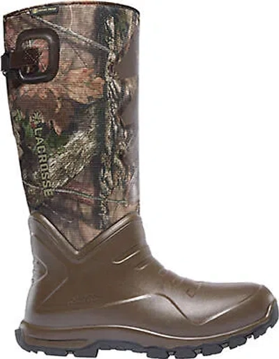 Pre-owned Lacrosse Aerohead Snake Mens Mobu Pu 16in 3.5mm Hunting Boots