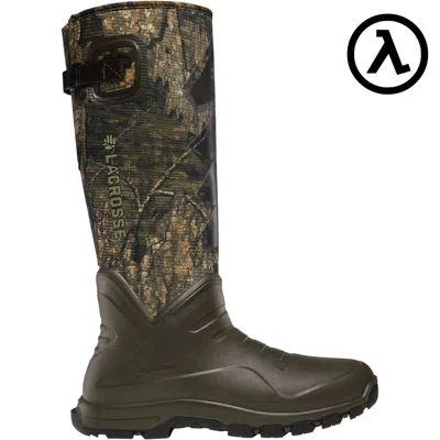 Pre-owned Lacrosse Aerohead Sport 16" Realtree Timber Polyurethane Outdoor Boots 340231 In Brown