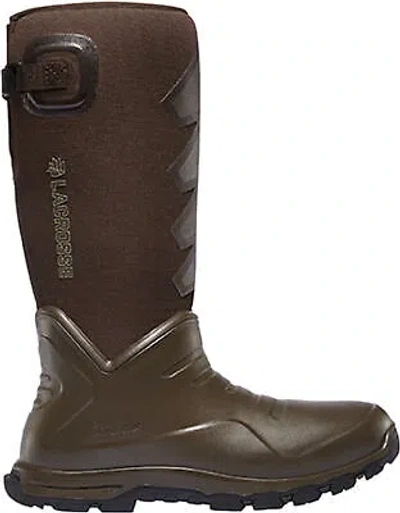 Pre-owned Lacrosse Aerohead Sport Mens Brown Pu 16in 7mm Hunting Boots