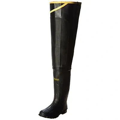Pre-owned Lacrosse Men's Premium Hip Boot 32" Black-m
