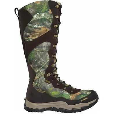 Pre-owned Lacrosse Venom Ii Boot 18" Nwtf Mossy Oak Obsession Size 8.5