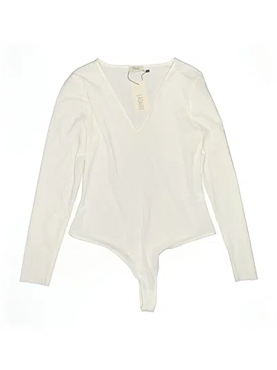 Pre-owned Ladaire Bodysuit In Ivory