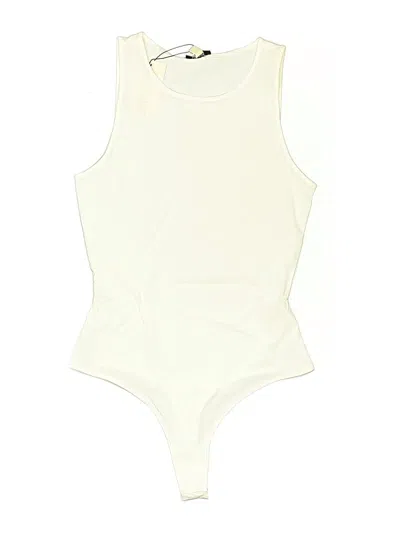 Pre-owned Ladaire Bodysuit In White
