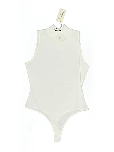 Pre-owned Ladaire Bodysuit In White