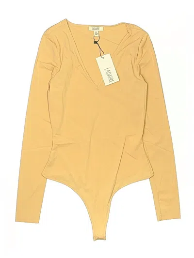 Pre-owned Ladaire Bodysuit In Yellow