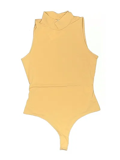 Pre-owned Ladaire Bodysuit In Yellow