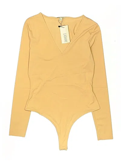 Pre-owned Ladaire Bodysuit In Yellow