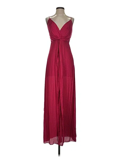 Pre-owned Ladaire Cocktail Dress In Burgundy
