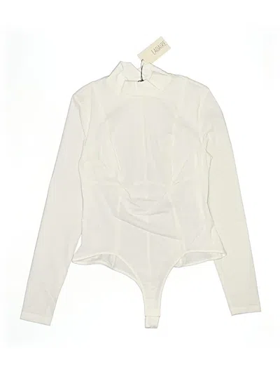Pre-owned Ladaire Rash Guard In White