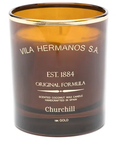 Ladenac Churchill Scented Candle (200g) In Brown