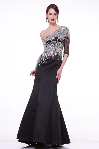 Ladivine 8789 Long Formal Sequin Mermaid Prom Dress In Animal Print