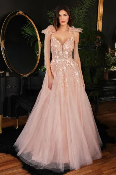 Ladivine Cb097 Formal Gown Prom Dress In Pink