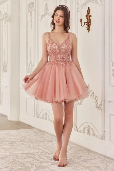 Ladivine Cy022 Homecoming Short Cocktail Dress Sale In Brown