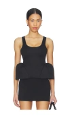 Lado Bokuchava Basque Top In Black
