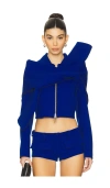 Lado Bokuchava Knot Jacket In Blue