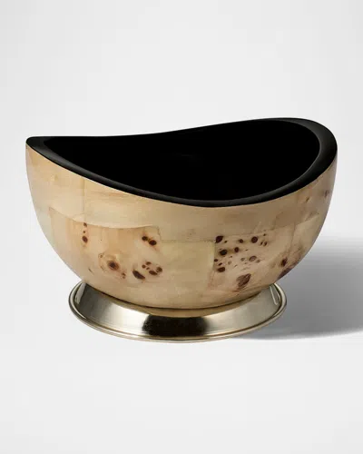Ladorada Burl Veneer Accent Bowl