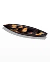 Ladorada Bull Horn Veneer Centerpiece In Brown