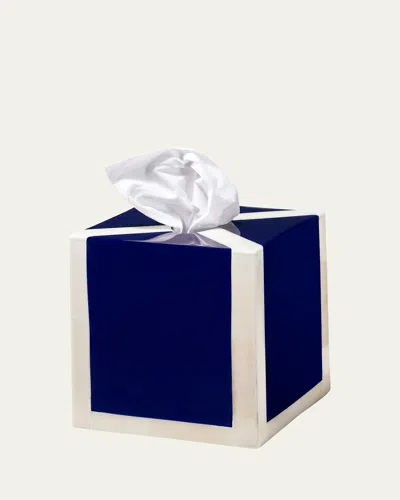 Ladorada Ink Blue & Bone Tissue Box