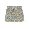 Lady Anne Paisley-print Swim Shorts