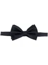Lady Anne Classic Silk Bow Tie In Blau