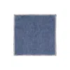Lady Anne Linen Chambray Square Pocket In Blue