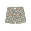 Lady Anne Paisley-print Swim Shorts