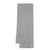 Lady Anne Mélange-effect Cashmere Scarf In Grey