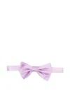 Lady Anne Silk Bow Tie In Purple
