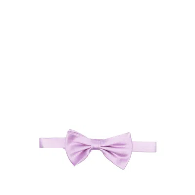 Lady Anne Silk Bow Tie In Purple